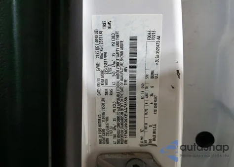 2014 Ford Escape Se из США, поврежденный, VIN 1FMCU9G9XEUA73558